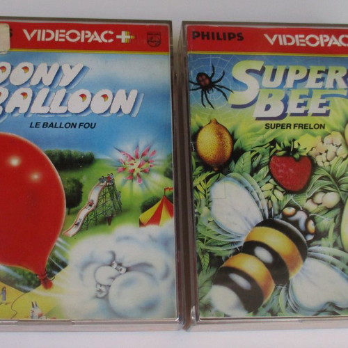 Philips Videopac G7000 retro games used, pack of 9