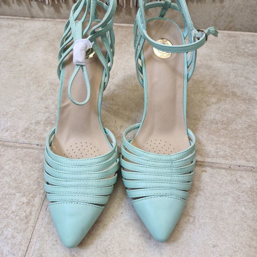 Axel Mint Vintage High Heeled Sandals Size 40