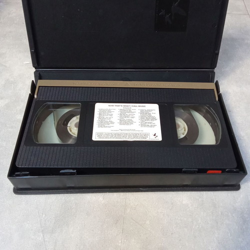 Now 5 VHS tape used with 20 music video clips from 1980s