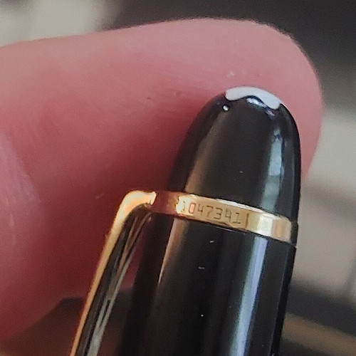 Montblanc Chopin fountain pen like new with gold nib