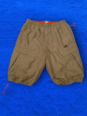 Nike vintage cargo shorts used, khaki, size S