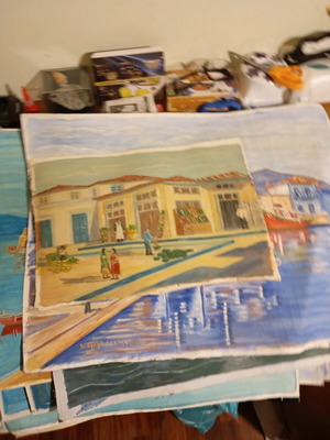 Collection of 17 Paintings sold together