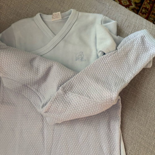Sleeping bag romper used, open like maternity 0-6 months
