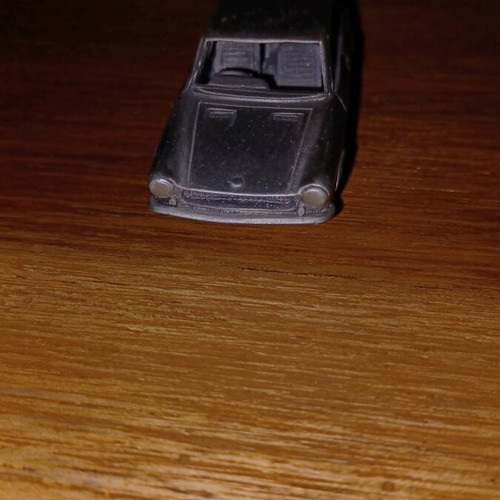 Fiat 124 Sports tin toy car like new