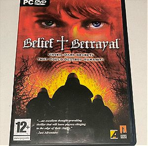 PC - Belief & Betrayal (DVD Case)