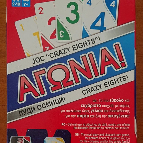 Board game Agonia (Crazy Eights) like new, Forever More