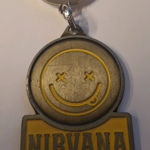 Nirvana keychain like new
