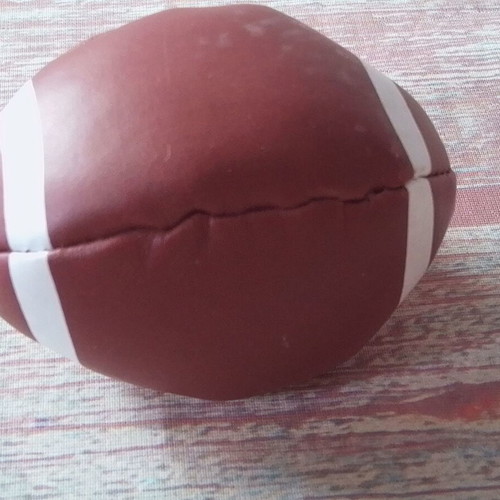 Decorative mini rugby ball like new