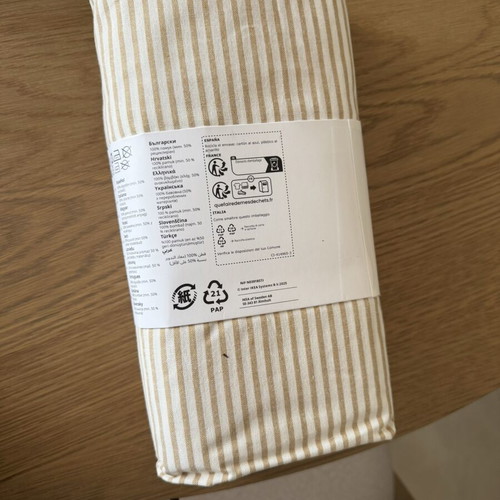 Solfibbla fitted sheet 80x200x26 cm new