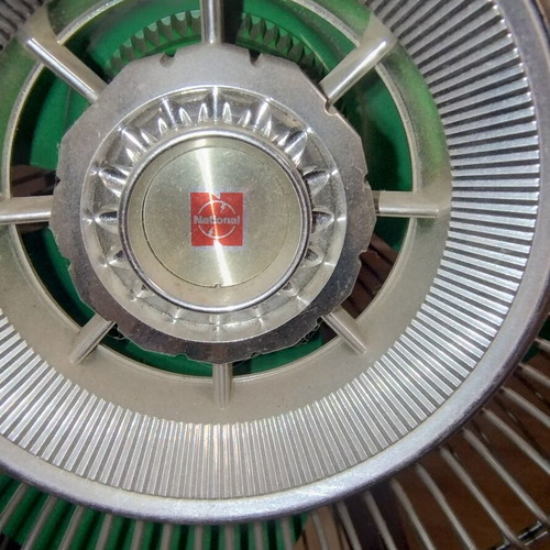 Vintage National fan like new, made in Japan