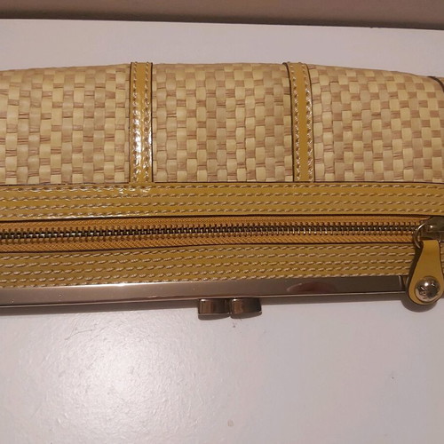 Bag yellow, length 23 cm, like new