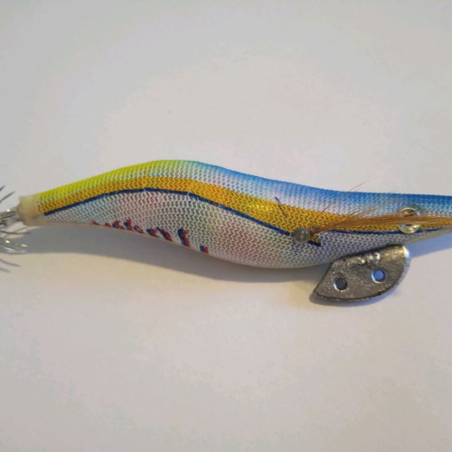 Squid fishing lures new, sizes 3 and 3.5, set of 4 pieces