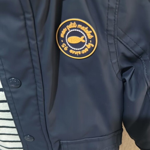Waterproof jacket 12-18 months with fabric lining used