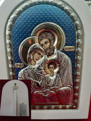 Prince silbero 925 silver image Holy Family new
