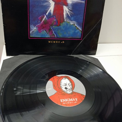 Enigma MCMXC a.D. 1990 vinyl LP near mint Greek pressing