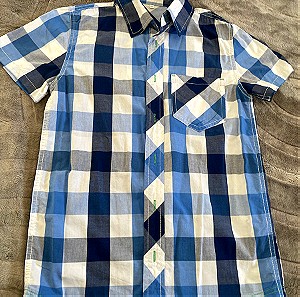 κοντομάνικο αγορίστικο πουκάμισο 158-164