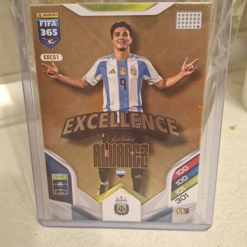 Julian Alvarez Excellence Panini 2026 card