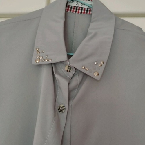 Women's shirts used, set of 2, gray and beige, size XL