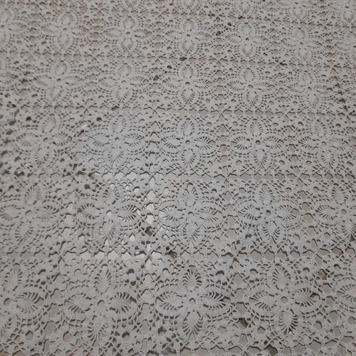 Lace tablecloth handmade, like new, white 80x80 cm