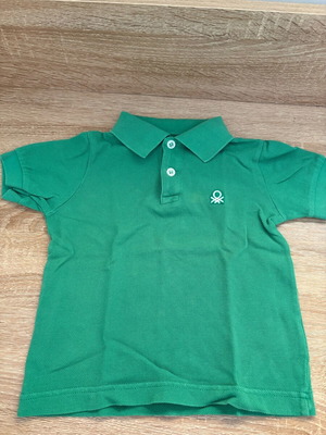 Benetton μπλουζάκι polo μεταχειρισμένο για 2 χρονών