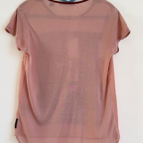 Maison Scotch Pink Modal Blouse Top Size M Like New