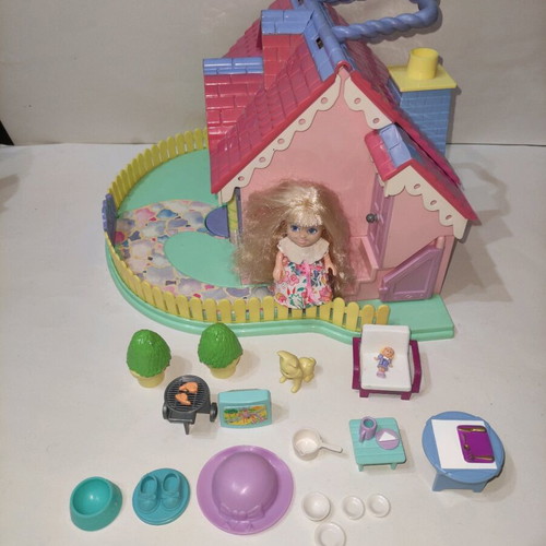 Polly Pocket Lucy Locket Dream Cottage Bluebird 1994 like new
