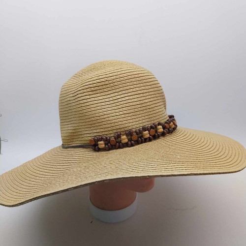 Women’s straw hat from Mexico like new, size M, beige