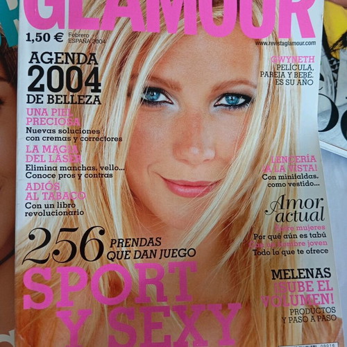 Glamour 9 Spanish issues like new, all together
