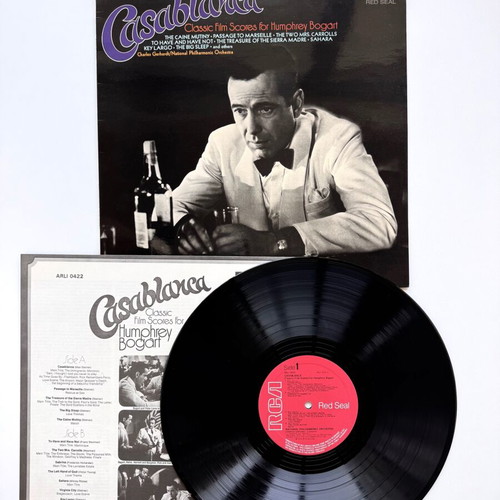 Casablanca Classic Film Scores LP 1st UK 1974, like new