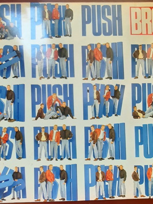 BROS Push 1988 LP used, authentic Greek edition with insert