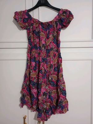Summer dress like new, red, size S