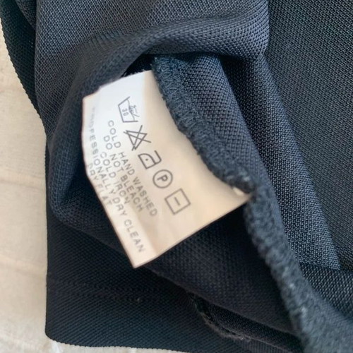 Trussardi Jeans black top size S