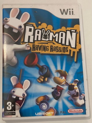 Nintendo Wii Rayman Raving Rabbids μεταχειρισμένο