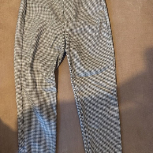 Zara women's pants like new, XS, white and gray