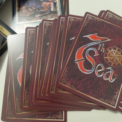 7th Sea CCG Black Sails Booster Set Box like new
