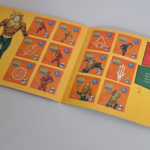 Bingo Koukouroukou DC sticker album complete