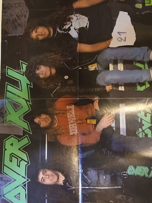 W.A.S.P./Overkill poster like new