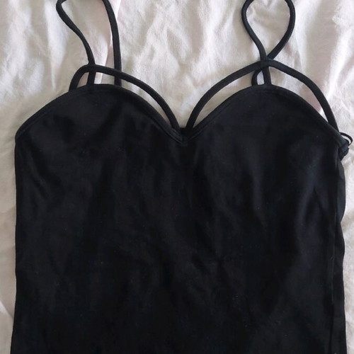 Pull & Bear camisole size M like new, black