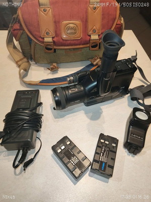 Panasonic video camera like new with accessories