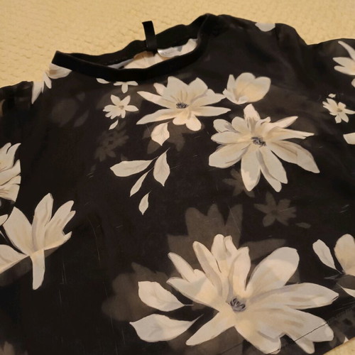 Crop top t-shirt used, size S