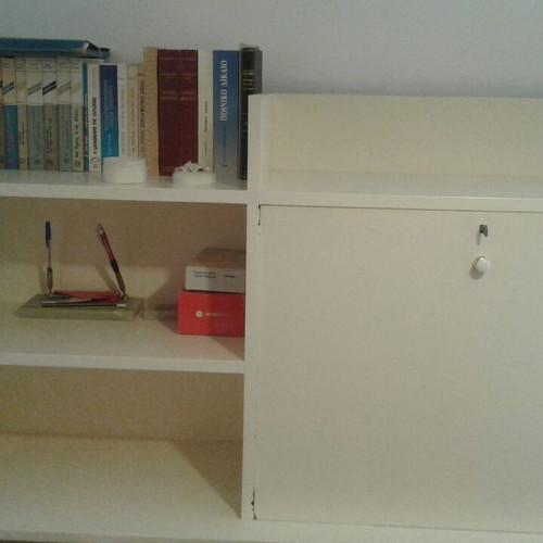 Bookcase with bar and glass shelves like new