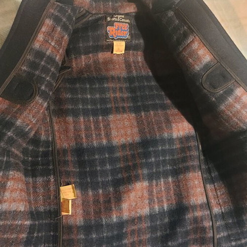 Montgomery wool coat for 5-6 years like new, dark blue