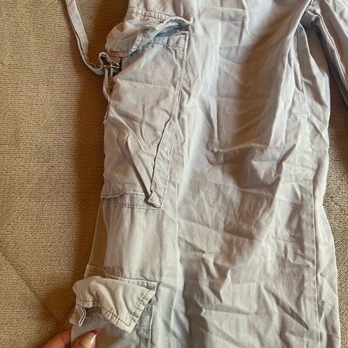 Parachute pants gray size S used Tally