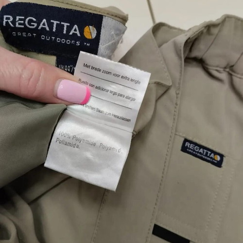 Vintage Regatta men's cargo pants 3XL like new, light khaki