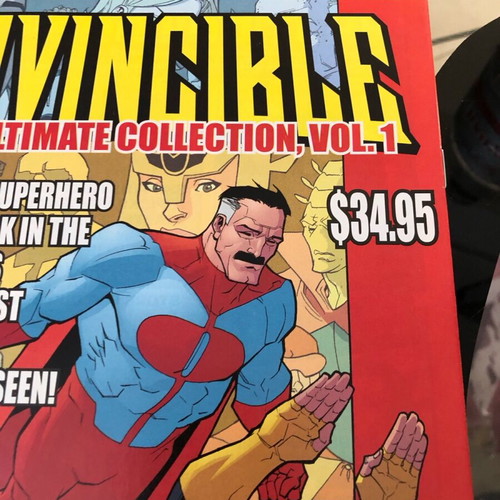 Invincible 0 comic new, Kirkman Ottley, rare Amazon Prime TV series