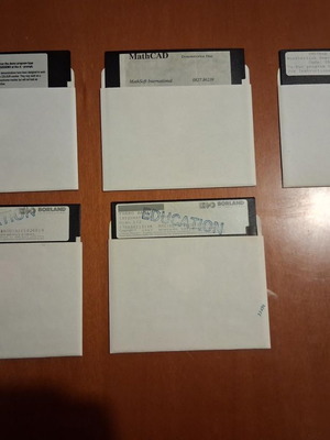 Δισκέτες 5,25 ιντσών μεταχειρισμένες, πακέτο 5 τεμαχίων