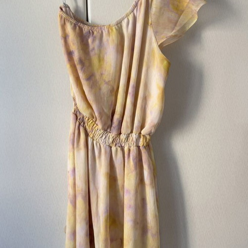 Toi&Moi Mini Dress One Shoulder New, Purple and Yellow
