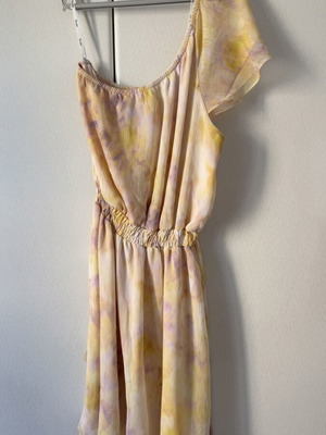 Toi&Moi Mini Dress One Shoulder New, Purple and Yellow