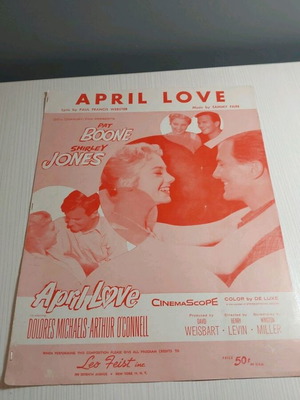 April Love παρτιτούρα για πιάνο και φωνή του Sammy Fain