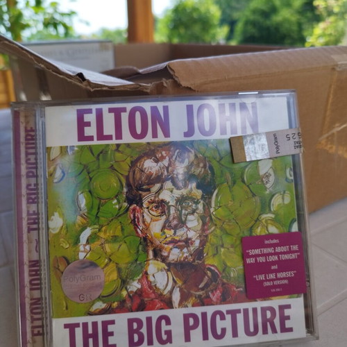 Elton John The Big Picture CD sealed, original